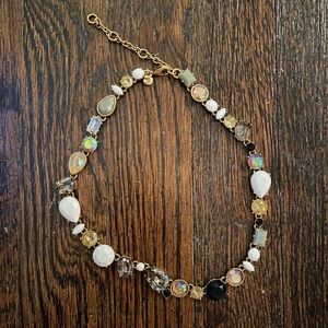 JCREW MIXED JEWEL NECKLACE